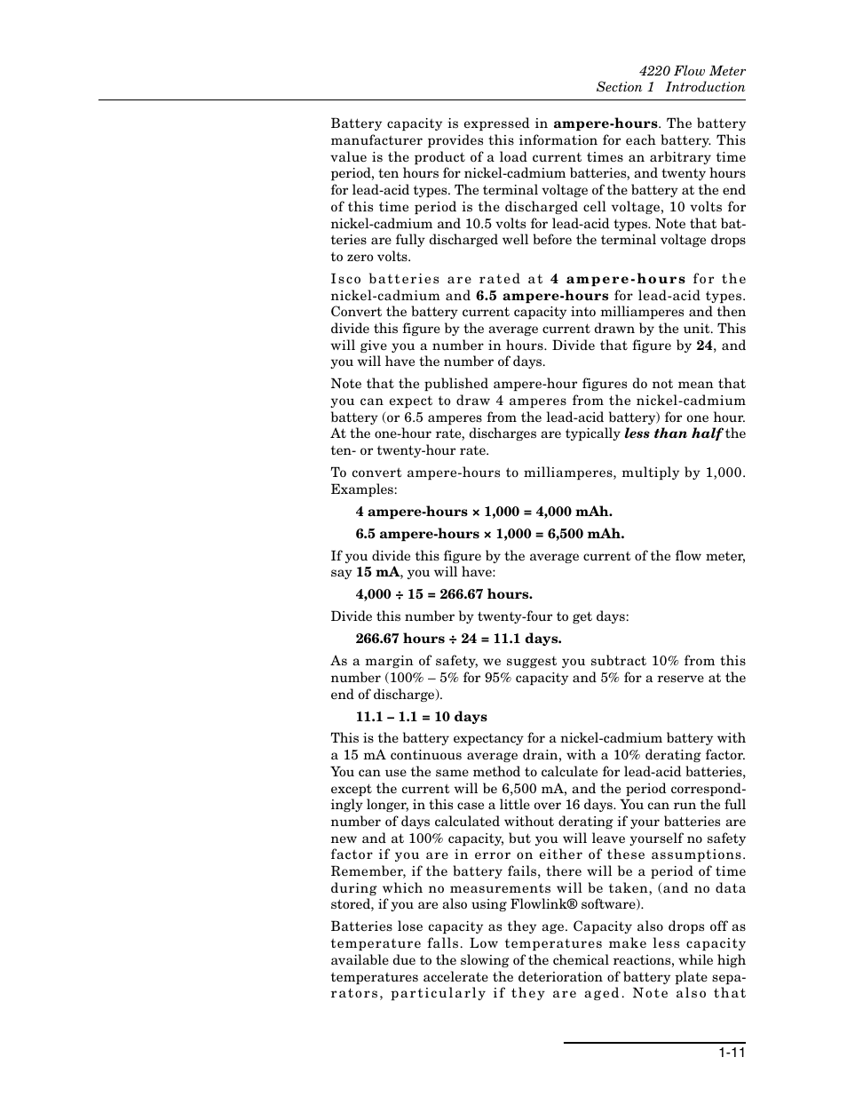 Teledyne 4220 User Manual | Page 25 / 198