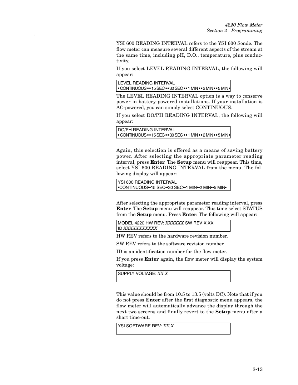 Teledyne 4220 User Manual | Page 41 / 198