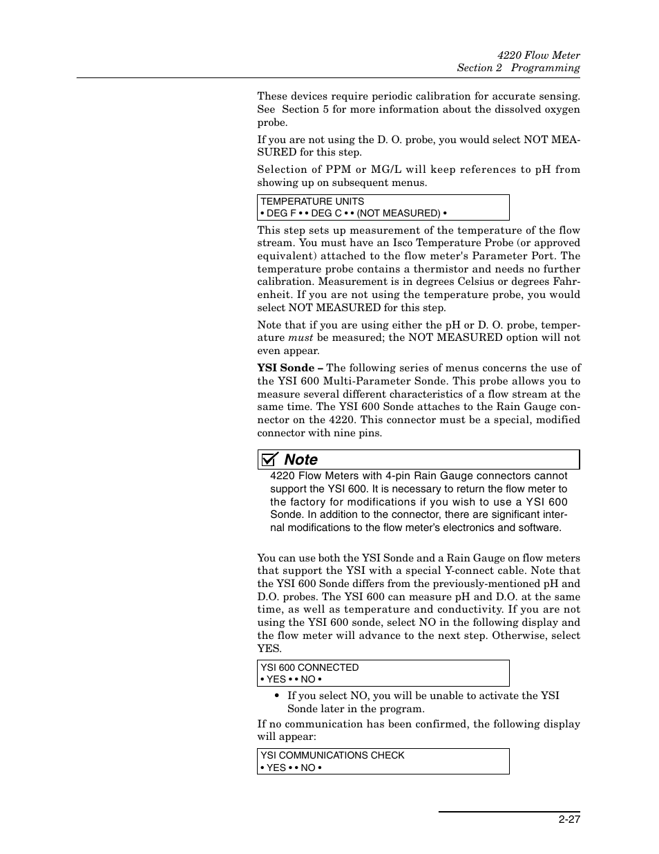 Teledyne 4220 User Manual | Page 55 / 198