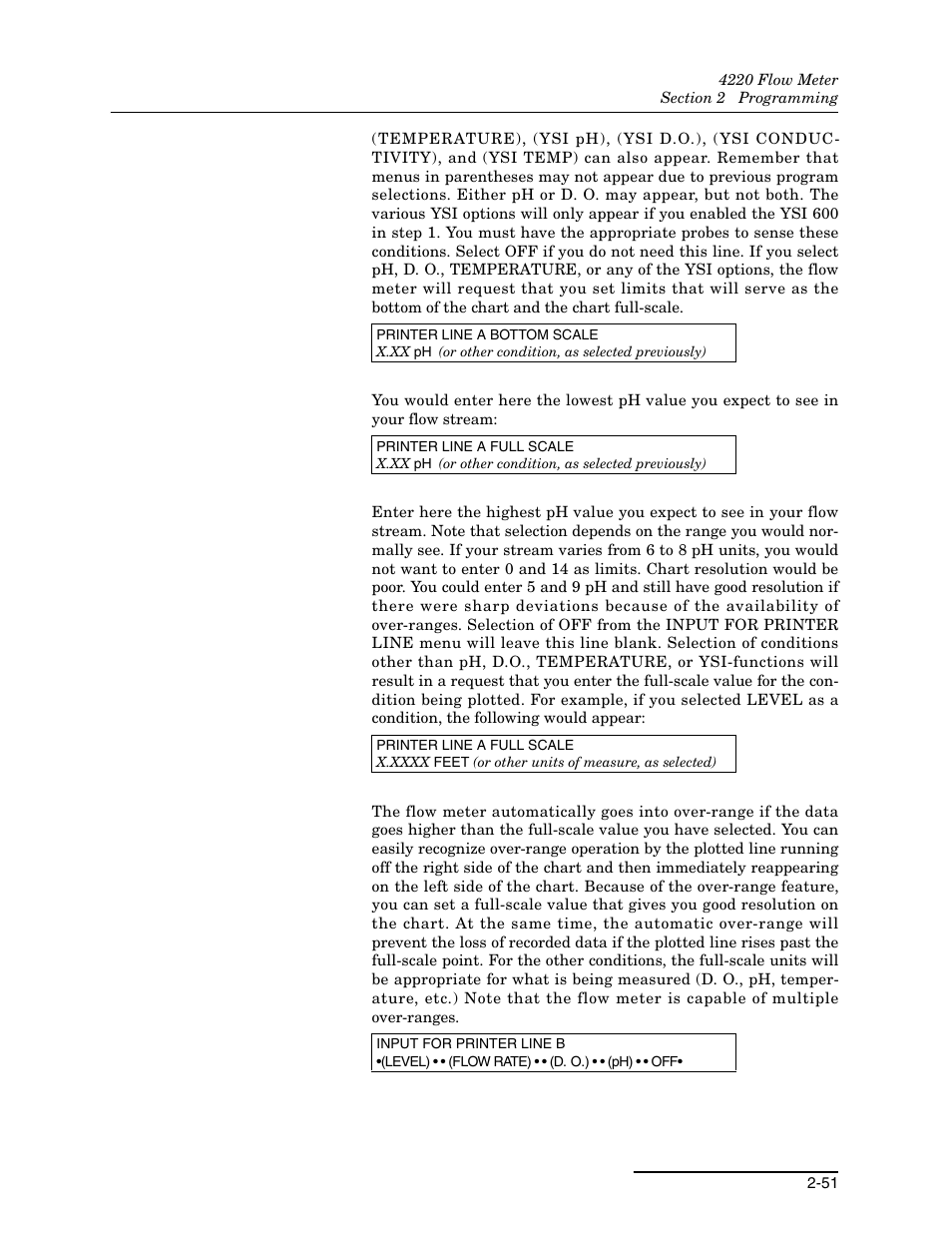 Teledyne 4220 User Manual | Page 79 / 198