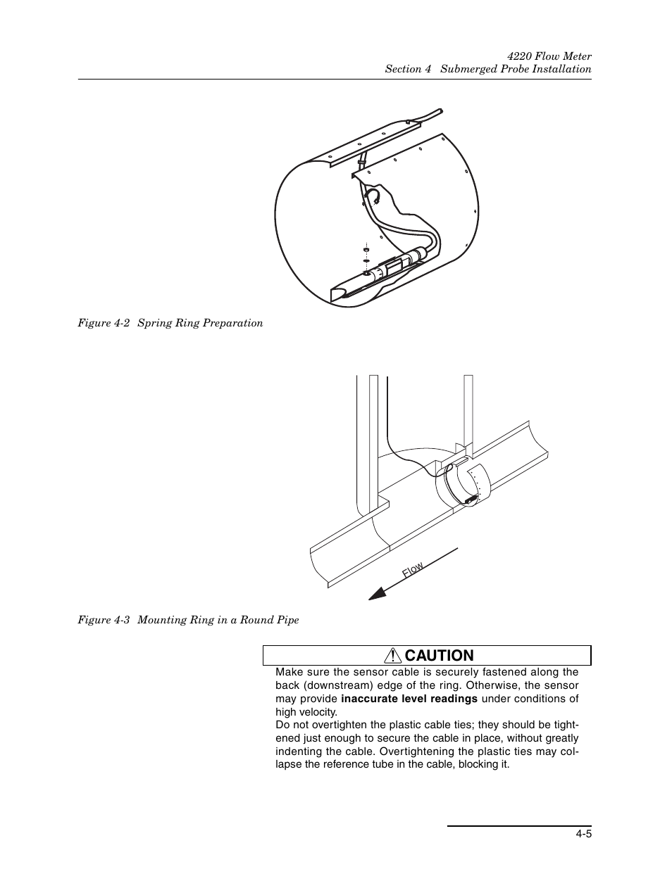 Caution | Teledyne 4220 User Manual | Page 99 / 198