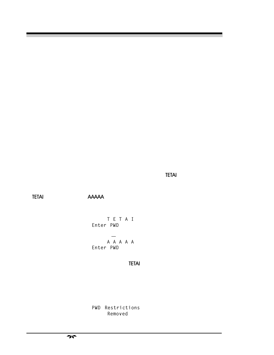 Teledyne 3020T User Manual | Page 42 / 73