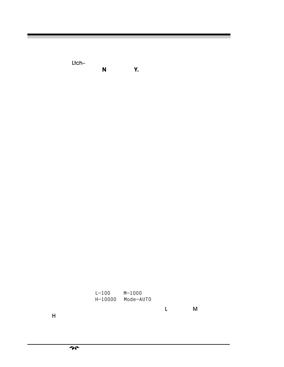 Teledyne 3020T User Manual | Page 52 / 73