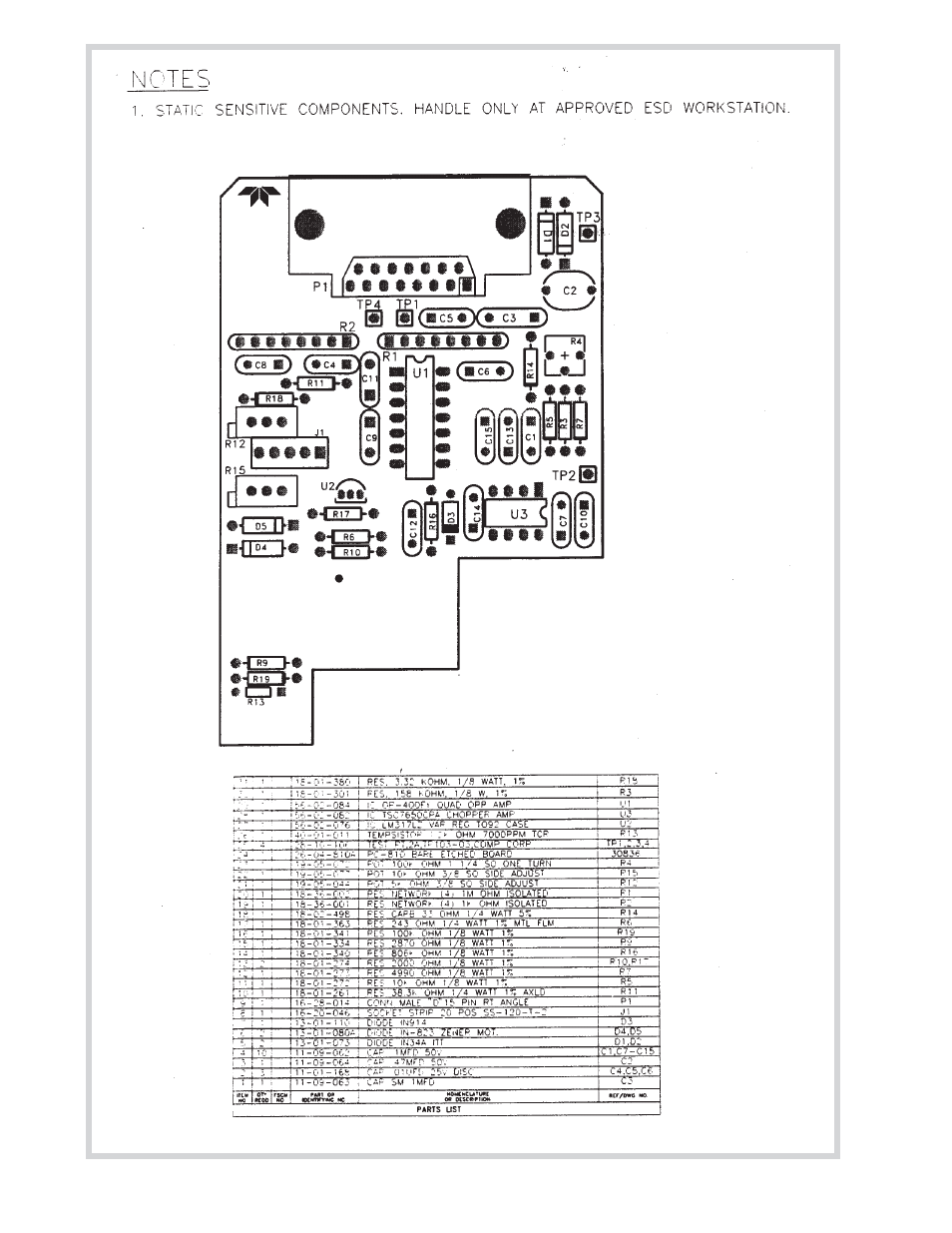 Pc-810 assembly | Teledyne HASTINGS 200 User Manual | Page 22 / 28