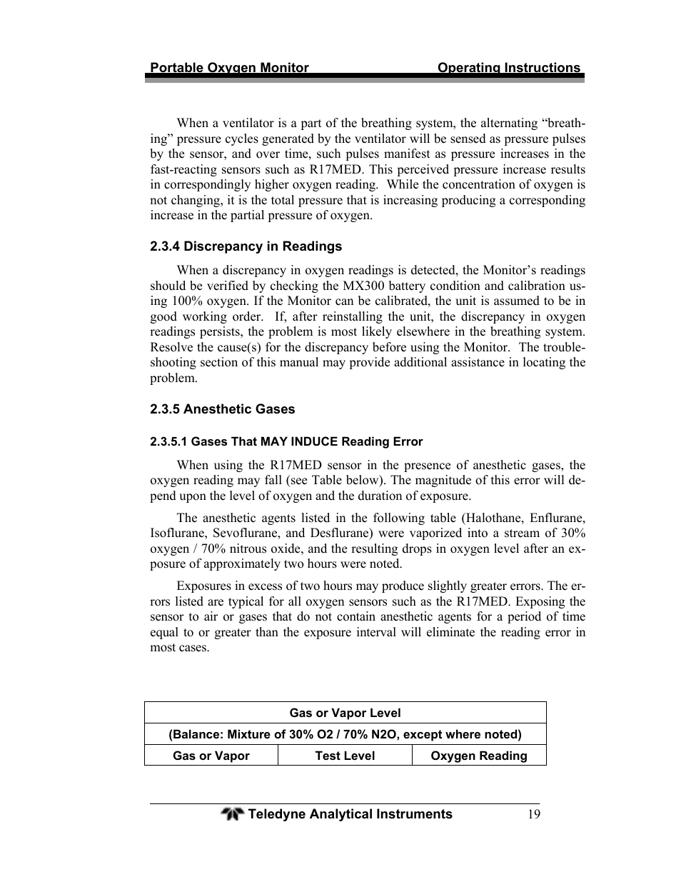 Teledyne MX300 User Manual | Page 27 / 41