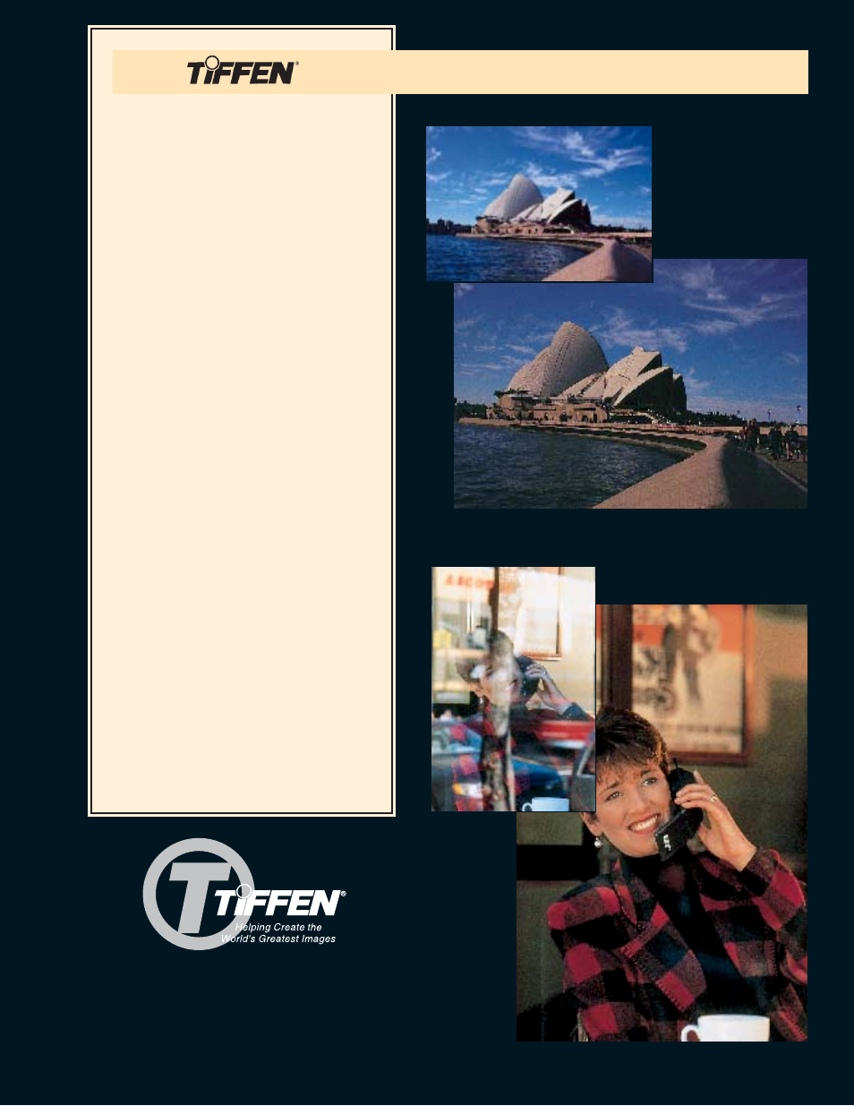 Tiffen Warm Polarizer Filter User Manual | 1 page