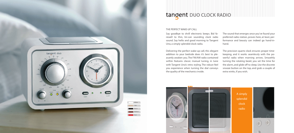 Duo clock radio | Tangent Audio FM/AM Radio Clock User Manual | Page 6 / 13