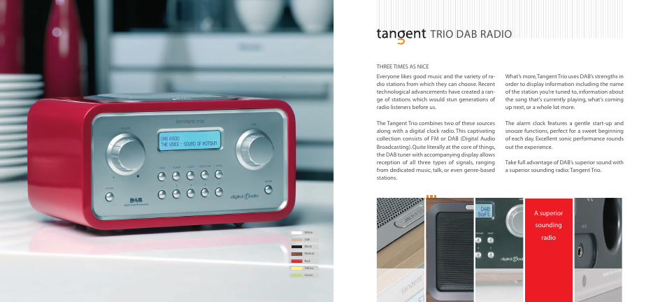 Trio dab radio | Tangent Audio FM/AM Radio Clock User Manual | Page 8 / 13