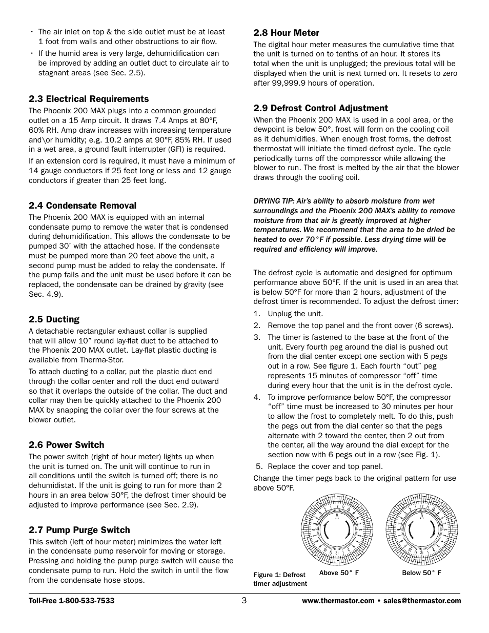 Therma-Stor Products Group 200 MAX User Manual | Page 3 / 11