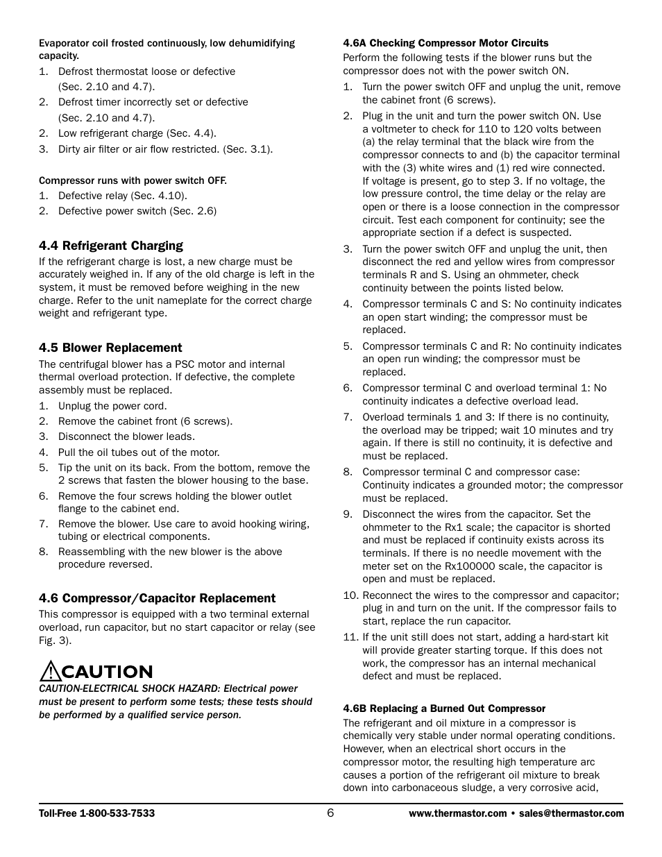 Therma-Stor Products Group 300 User Manual | Page 6 / 11