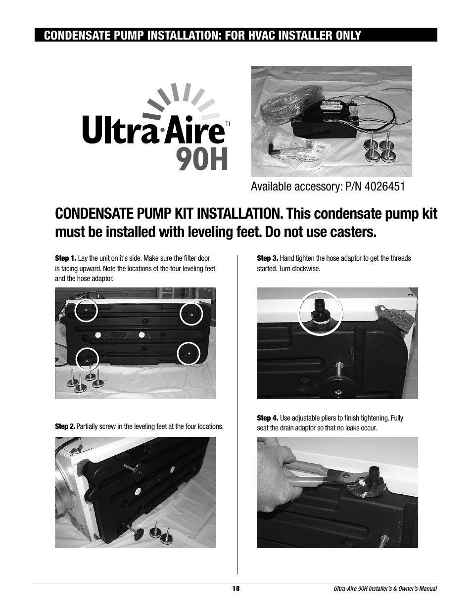 Therma-Stor Products Group 90H User Manual | Page 18 / 21