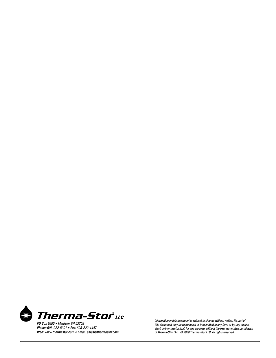 Therma-Stor Products Group Ultra-Aire 100V User Manual | Page 21 / 21
