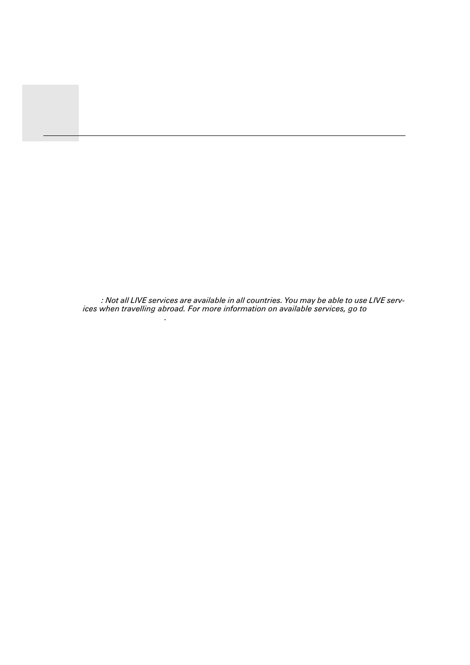 Live services, About live services, Regional availability | Safety notice, Live services subscriptions, Checking your live services subscription, Live services 17 | TomTom 4EN42 User Manual | Page 57 / 84