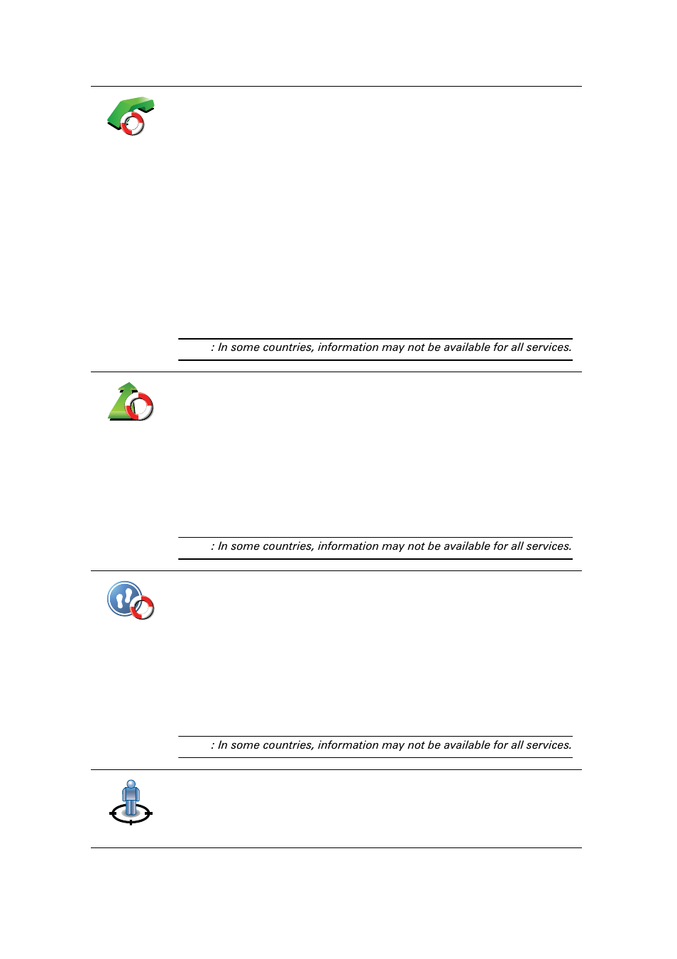 Options | TomTom LTO 200D User Manual | Page 28 / 79