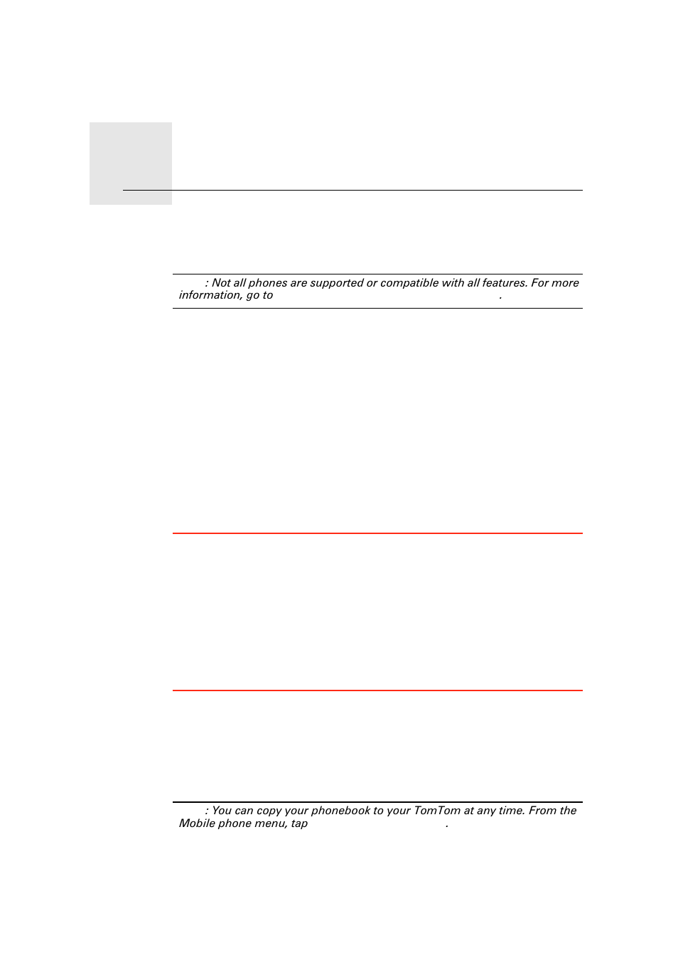 Hands-free calling, Connecting to your phone, Setting up tomtom services | Your phonebook | TomTom LTO 200D User Manual | Page 41 / 79