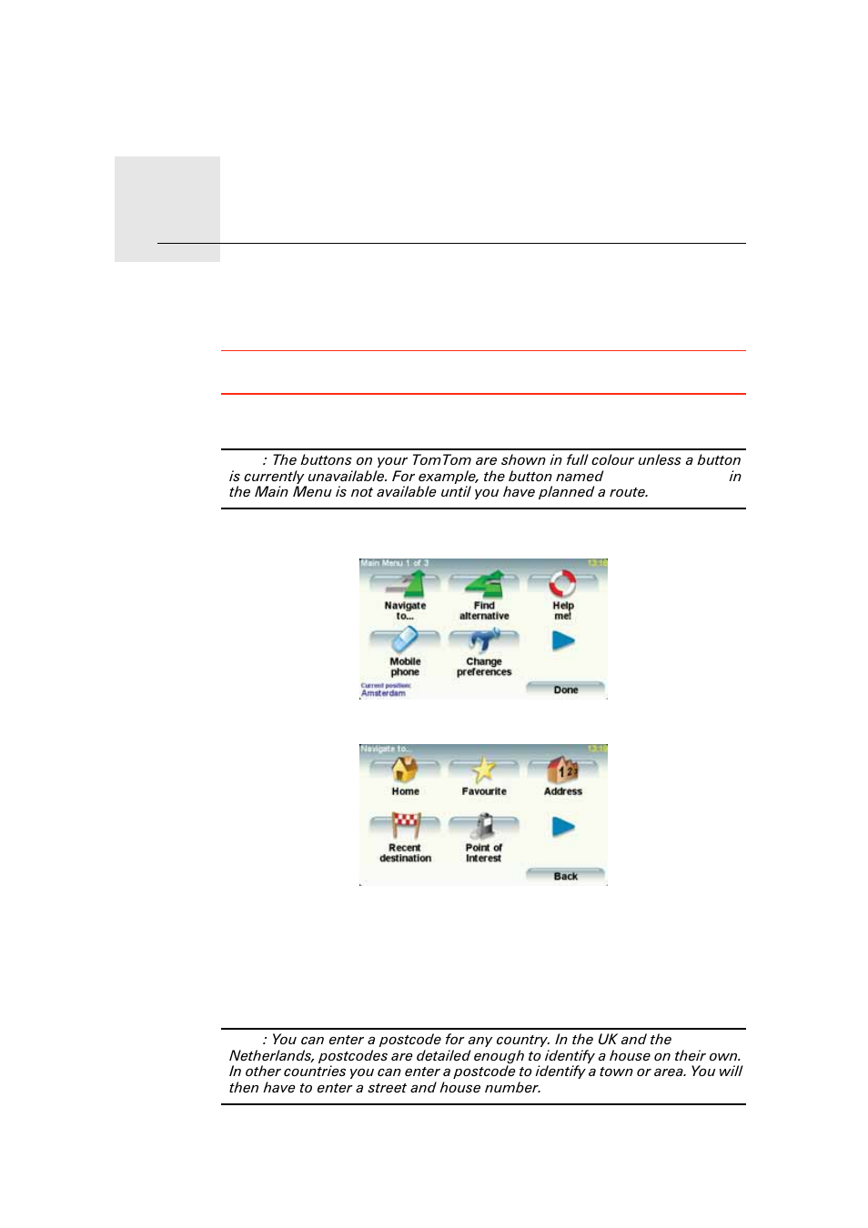 Making your first journey, Making your first journey 3 | TomTom LTO 200D User Manual | Page 5 / 79