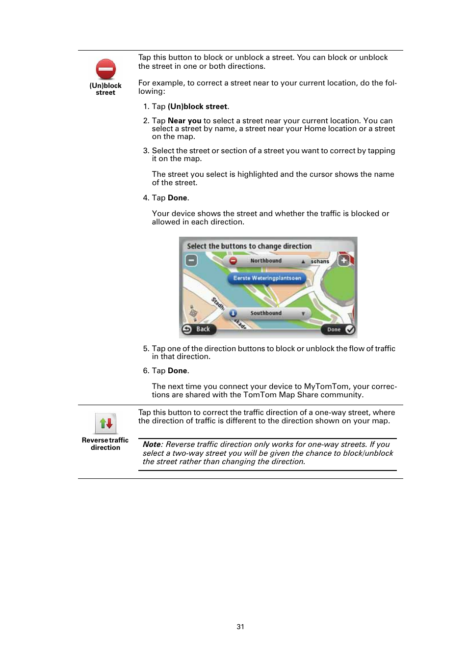 TomTom GO User Manual | Page 31 / 86