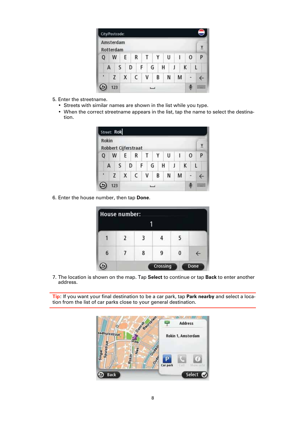 TomTom GO User Manual | Page 8 / 86