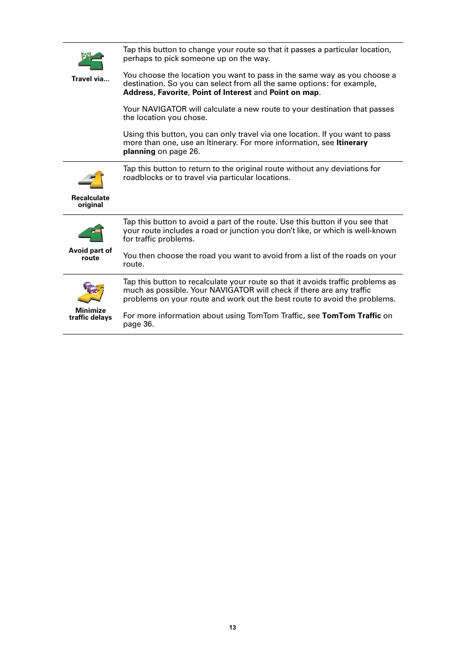 TomTom NAVIGATOR User Manual | Page 13 / 46