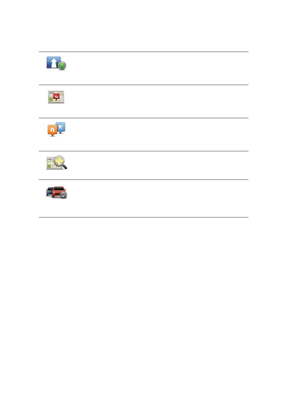 Traffic menu | TomTom GO EN User Manual | Page 79 / 86