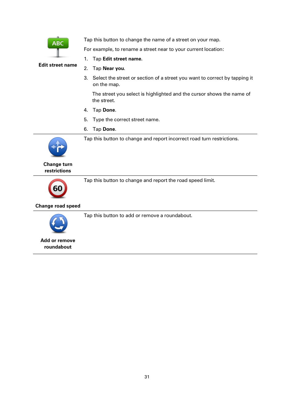TomTom 4EN42 User Manual | Page 31 / 77