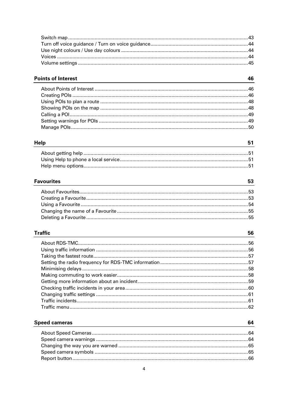 TomTom 4EN42 User Manual | Page 4 / 77