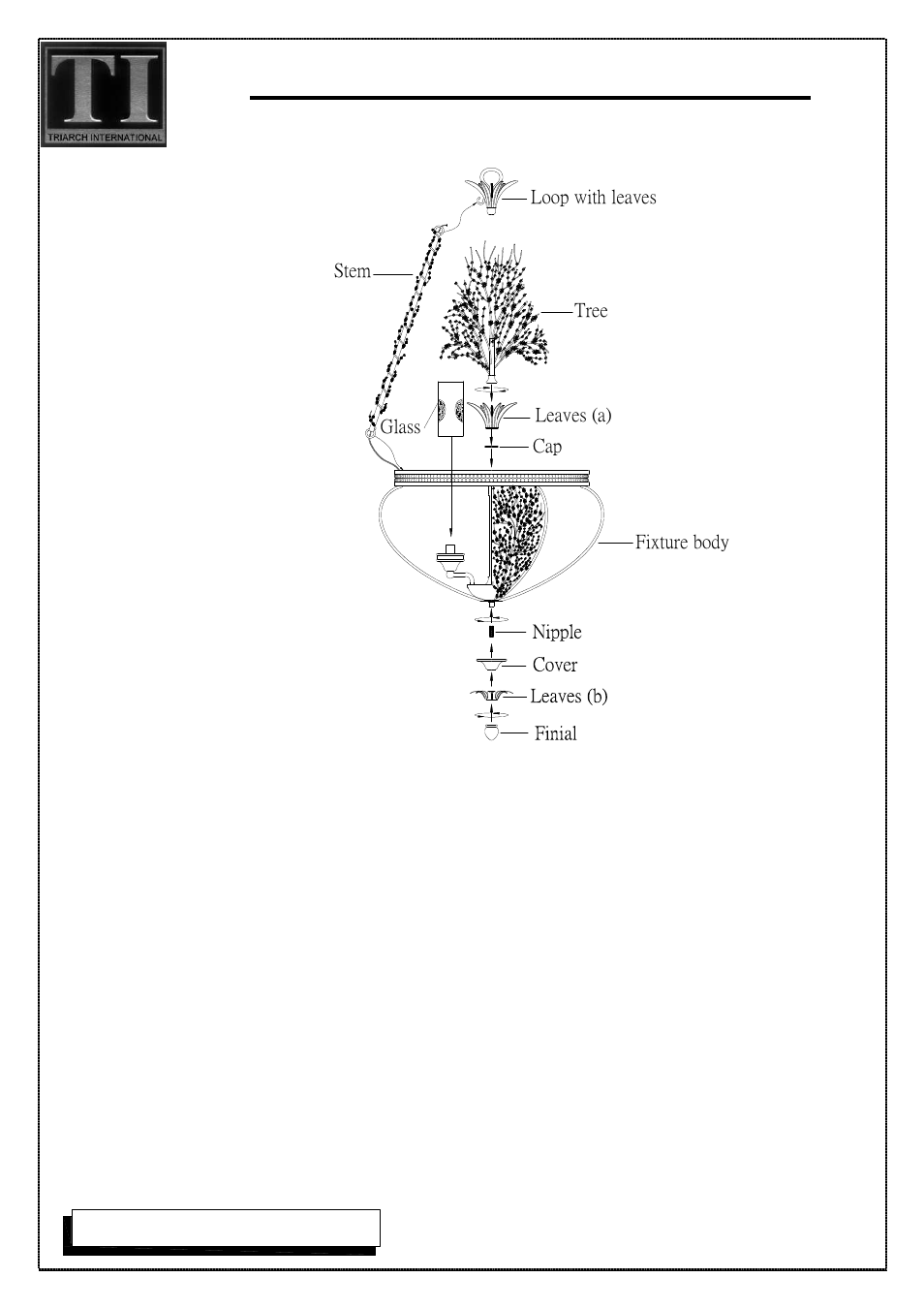 Triarch 29232-22 User Manual | 1 page