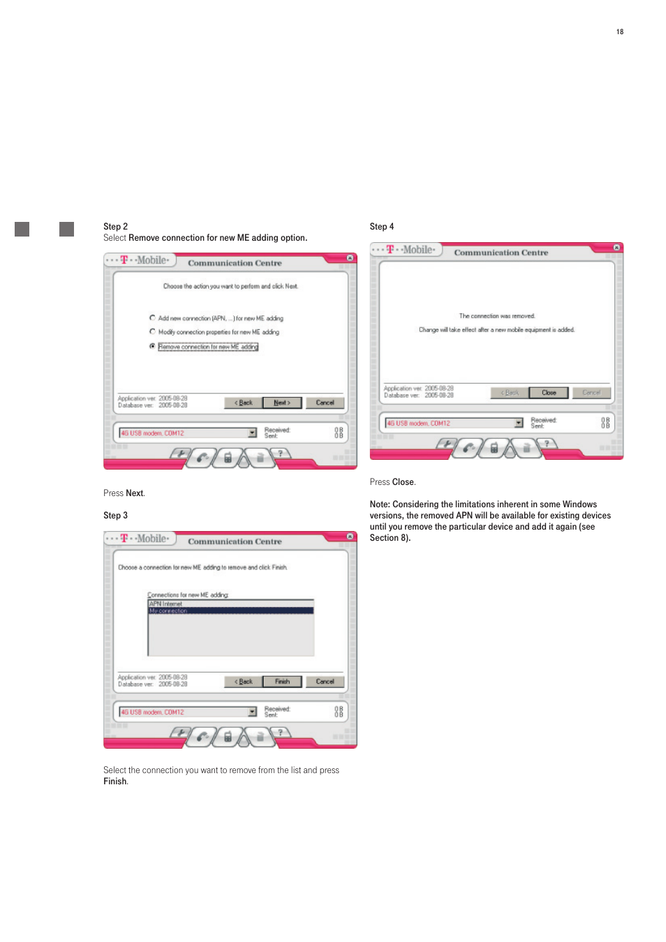 T-Mobile 535 User Manual | Page 18 / 20