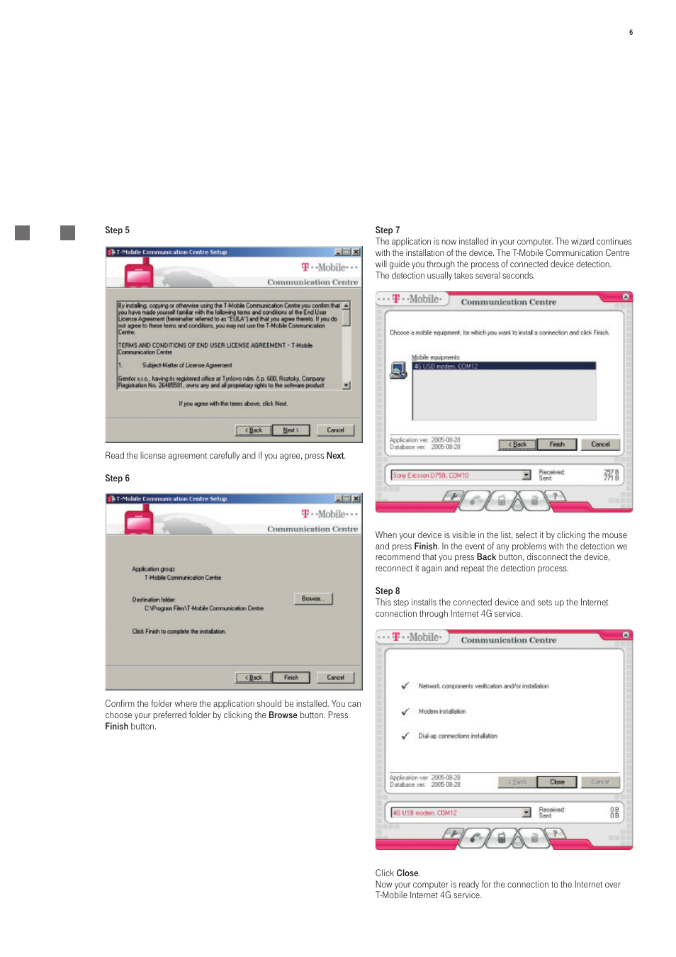 T-Mobile 535 User Manual | Page 6 / 20