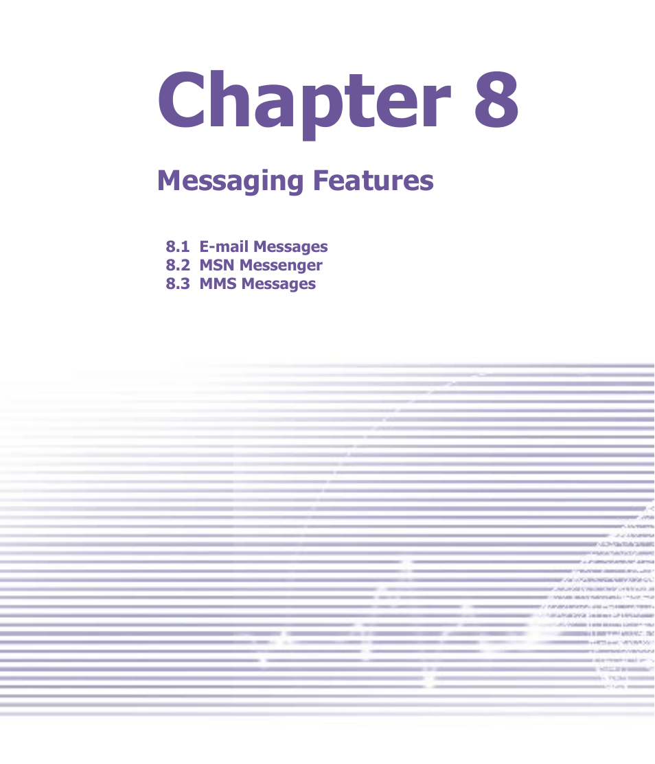 Chapter 8 | T-Mobile MDA III User Manual | Page 105 / 178