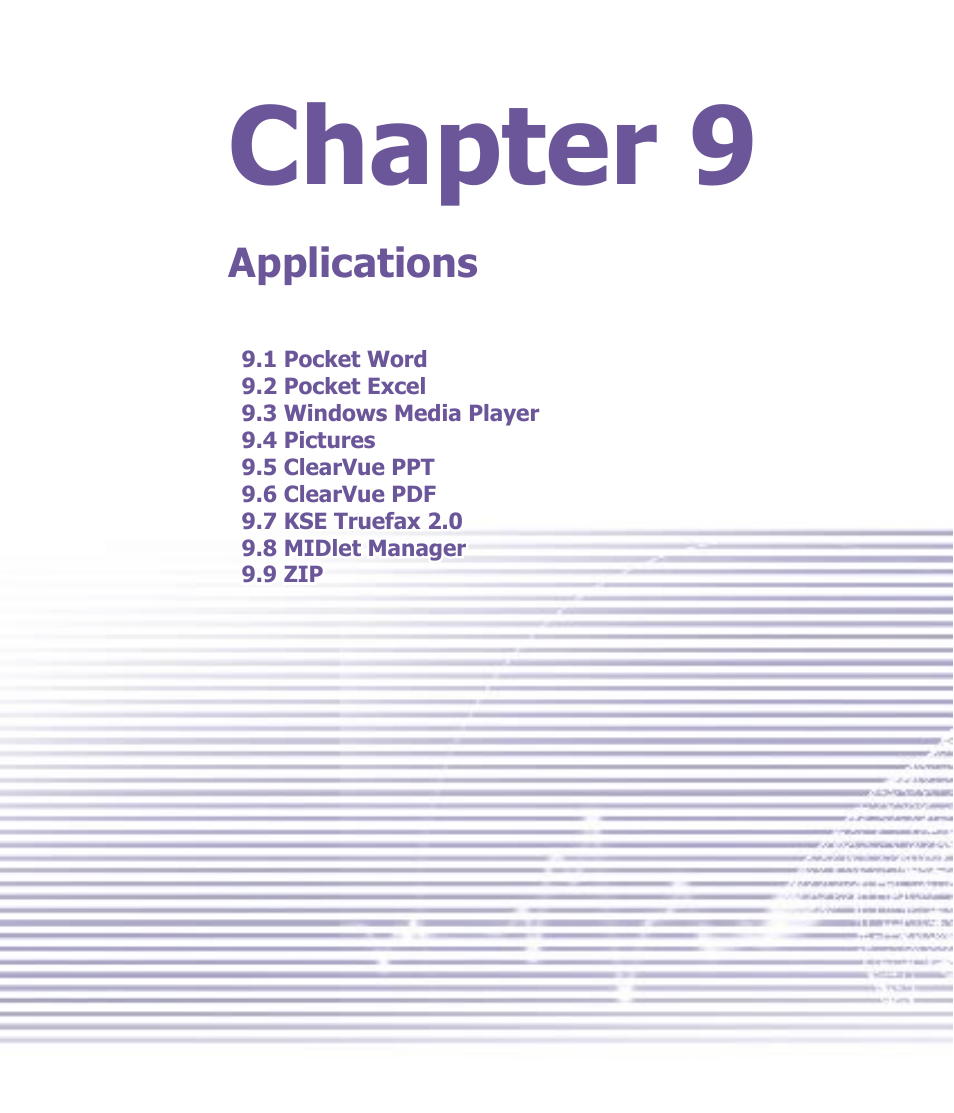Chapter 9, Applications | T-Mobile MDA III User Manual | Page 117 / 178