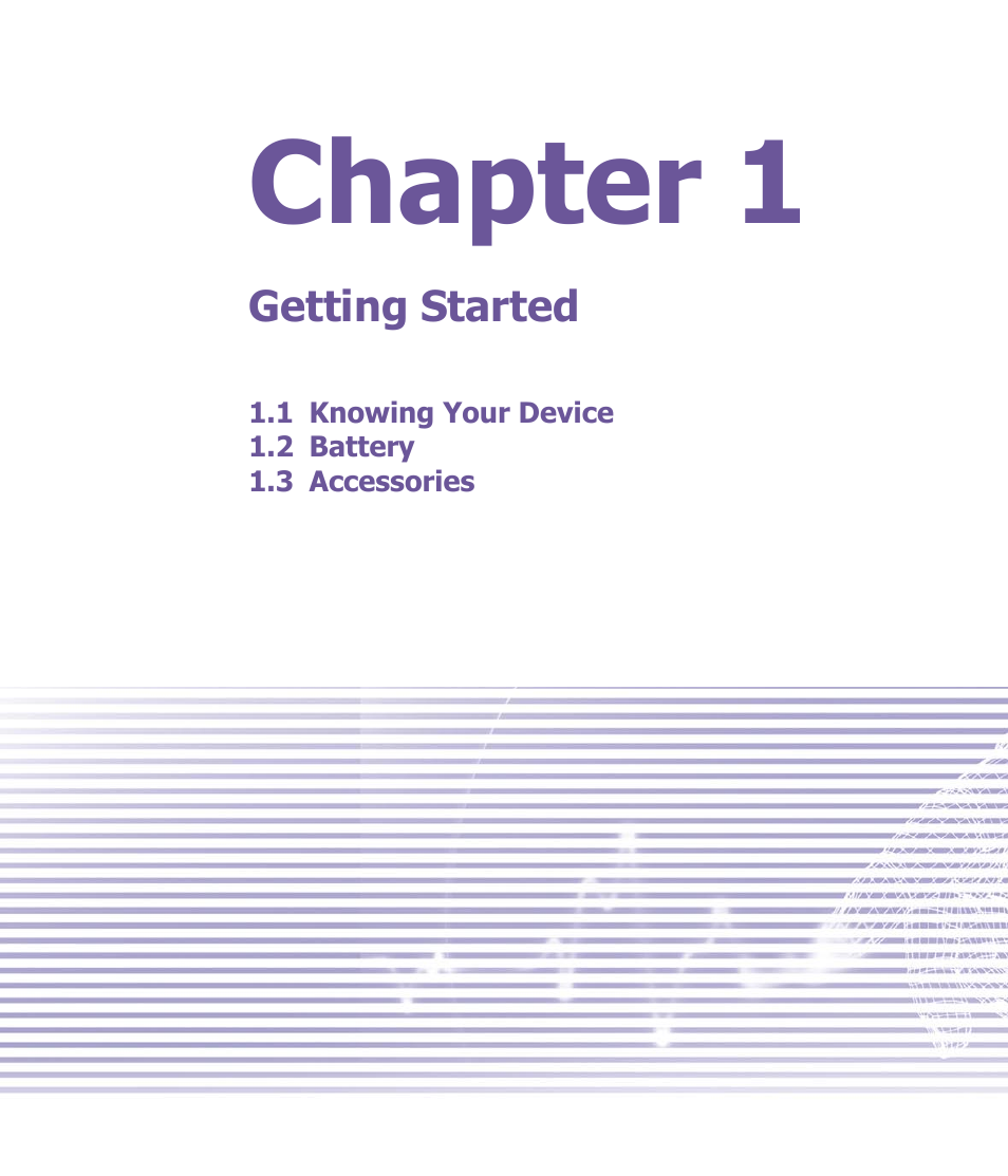 Chapter 1 | T-Mobile MDA III User Manual | Page 9 / 178