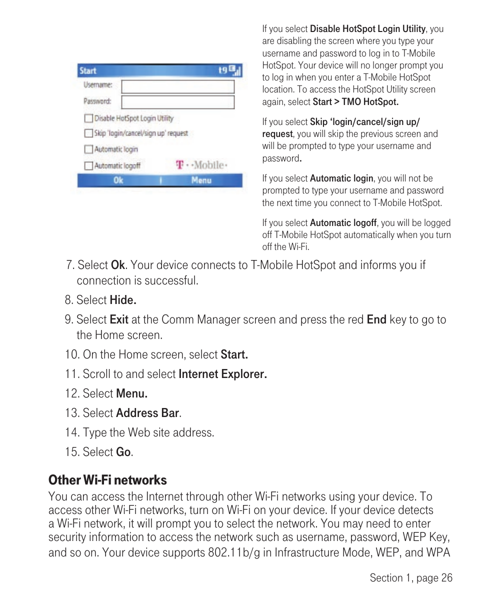Other wi-fi networks | T-Mobile TM1393 User Manual | Page 30 / 62