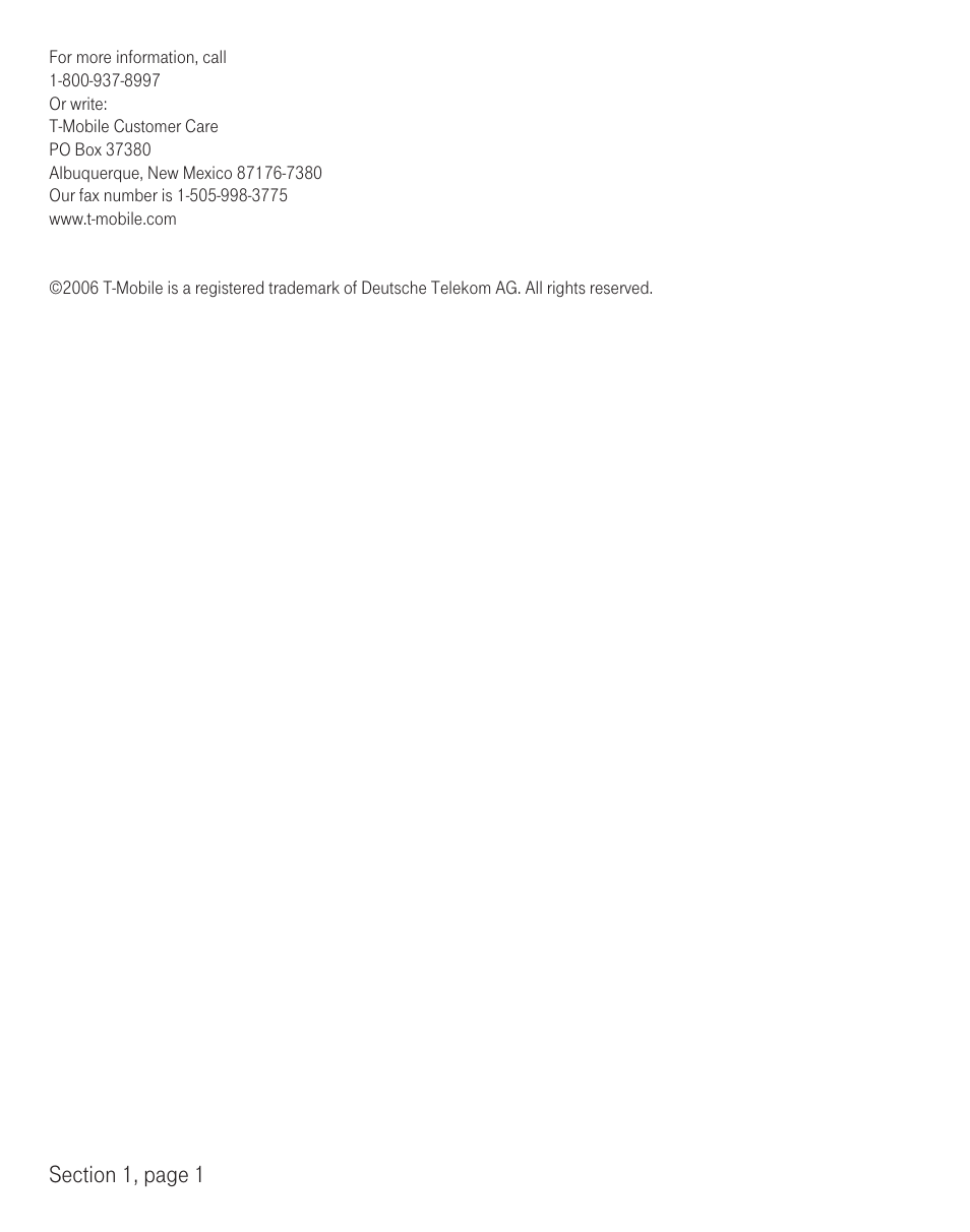 T-Mobile TM1393 User Manual | Page 5 / 62