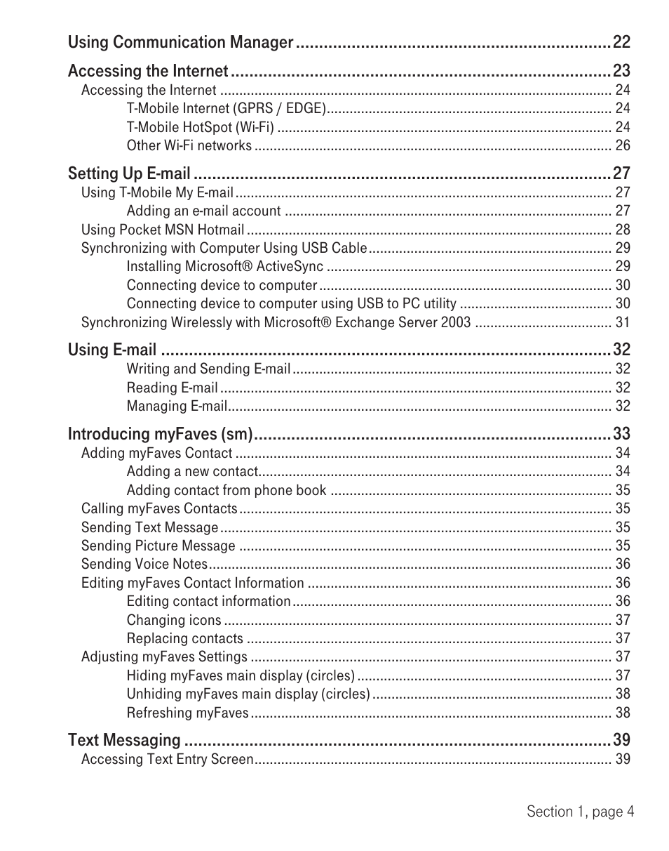 T-Mobile TM1393 User Manual | Page 8 / 62