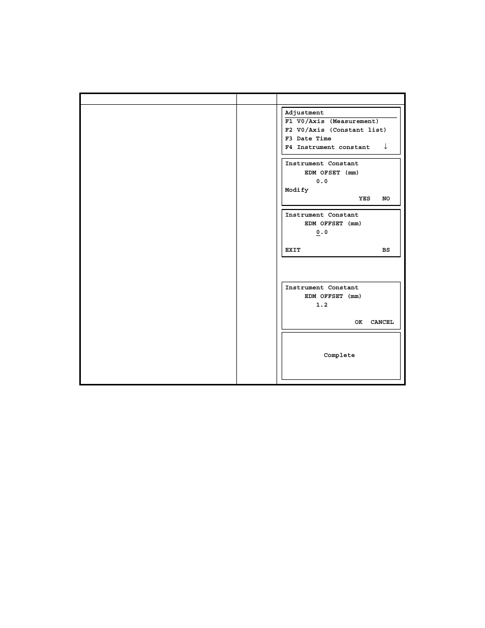 7 how to set the instrument constant value, 7 how to set the instrument constant value -13 | Topcon GTS-823A User Manual | Page 112 / 144