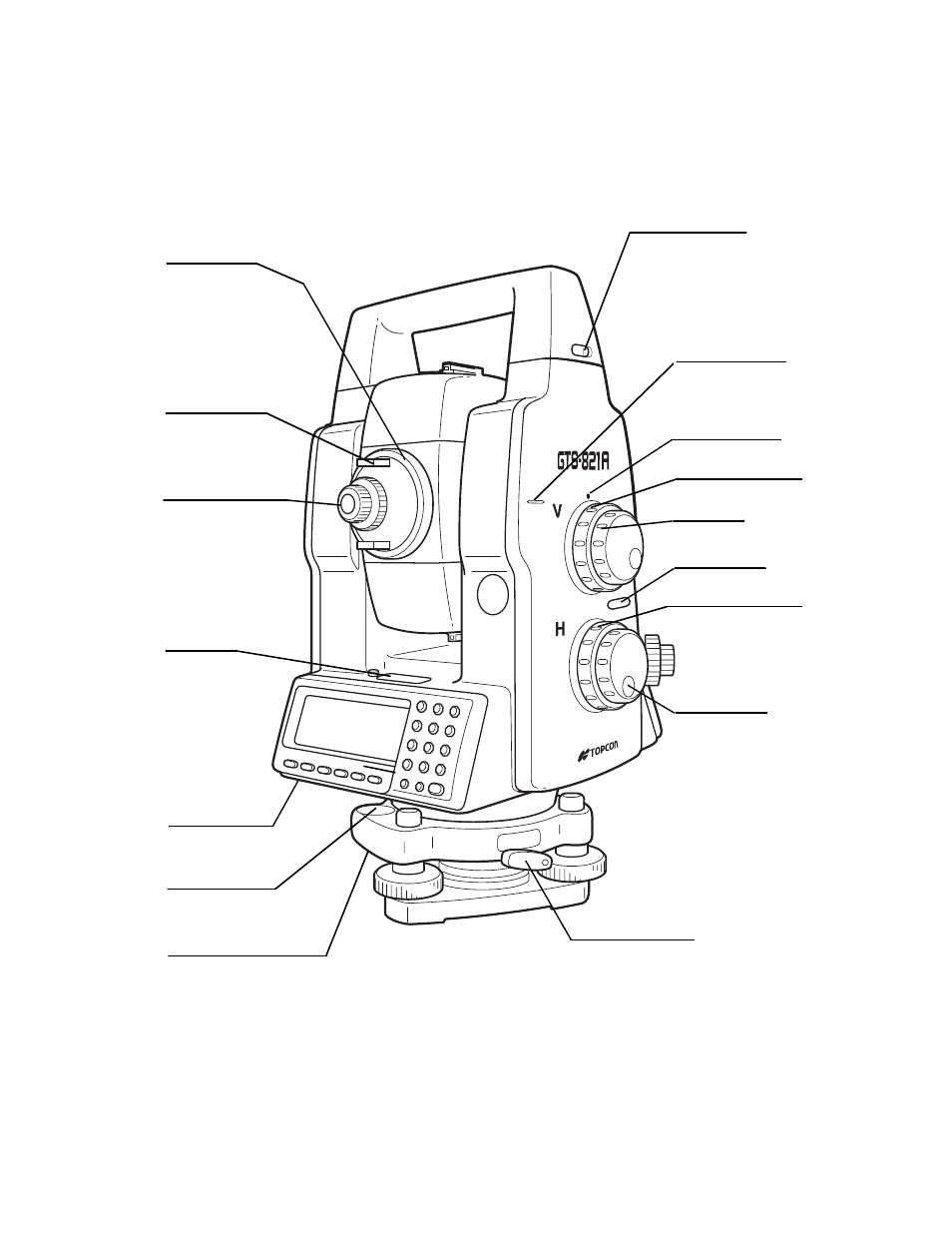 Topcon GTS-823A User Manual | Page 13 / 144
