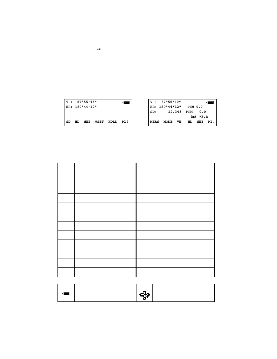 2 display, 2 display -3 | Topcon GTS-823A User Manual | Page 14 / 144