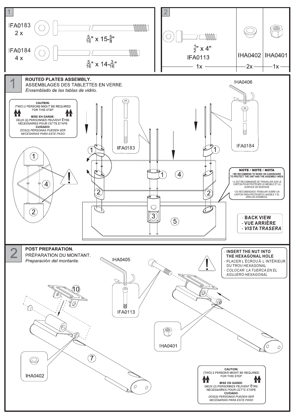 Tech Craft TRK50B User Manual | Page 3 / 6