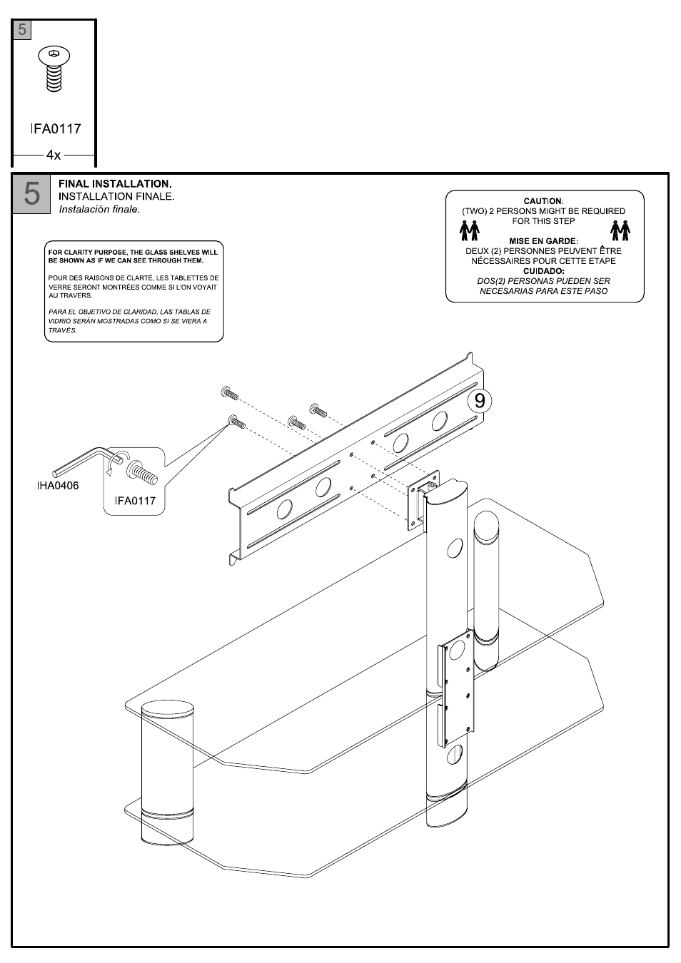 Tech Craft TRK50B User Manual | Page 5 / 6