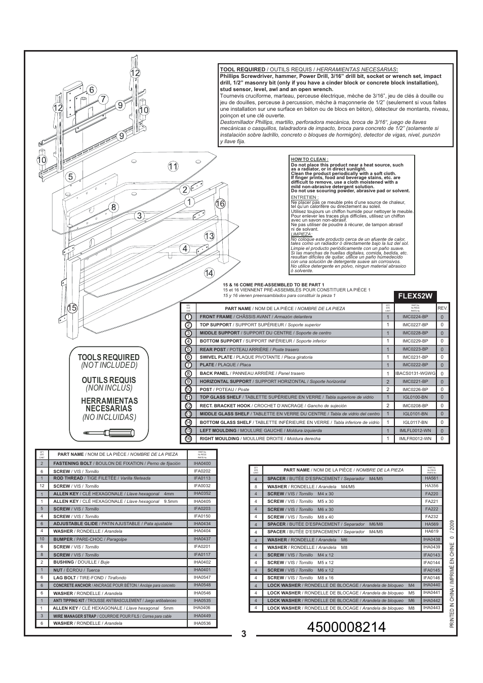 Flex52w | Tech Craft FLEX52W User Manual | Page 3 / 22