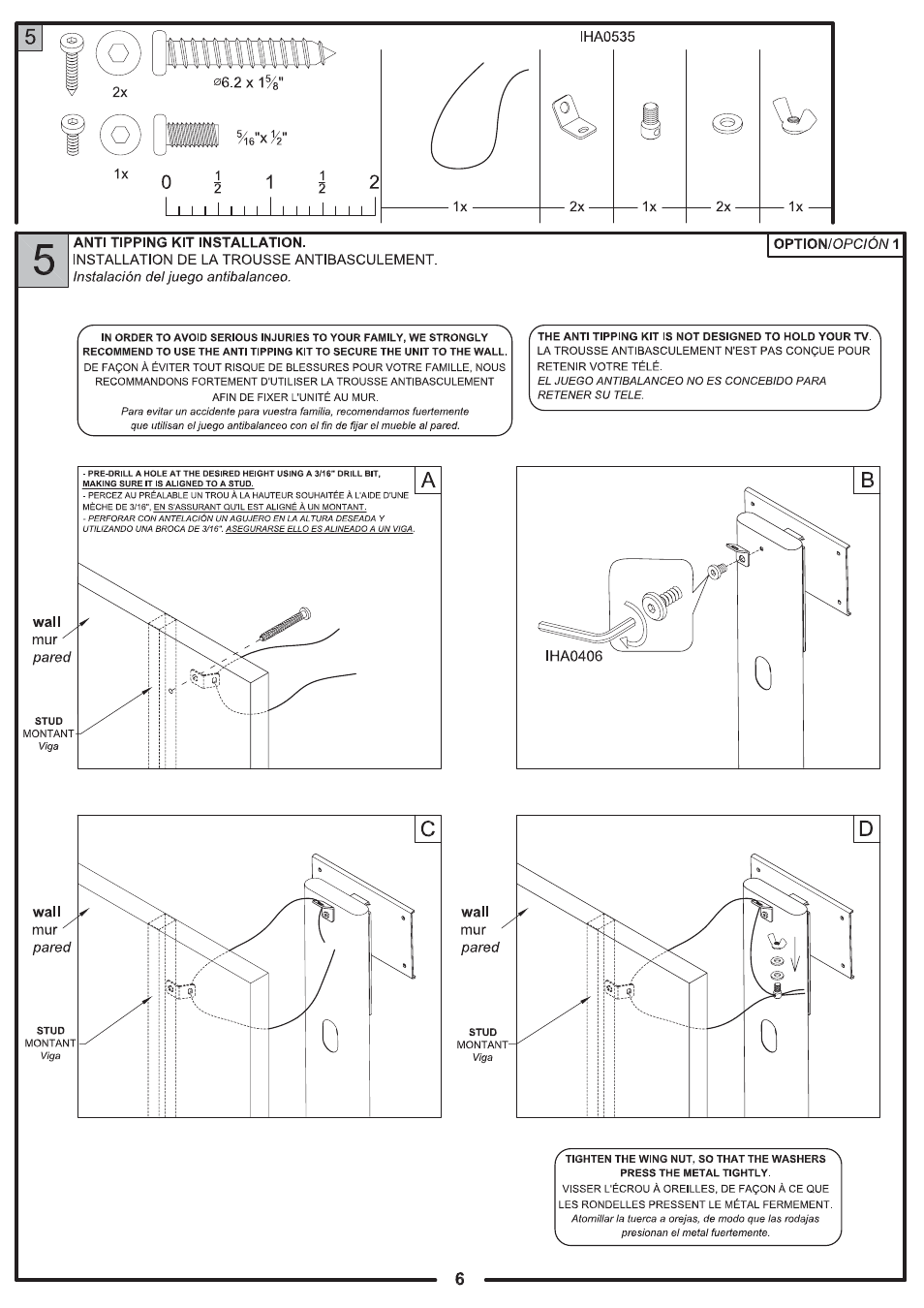 Tech Craft FLEX52W User Manual | Page 6 / 22