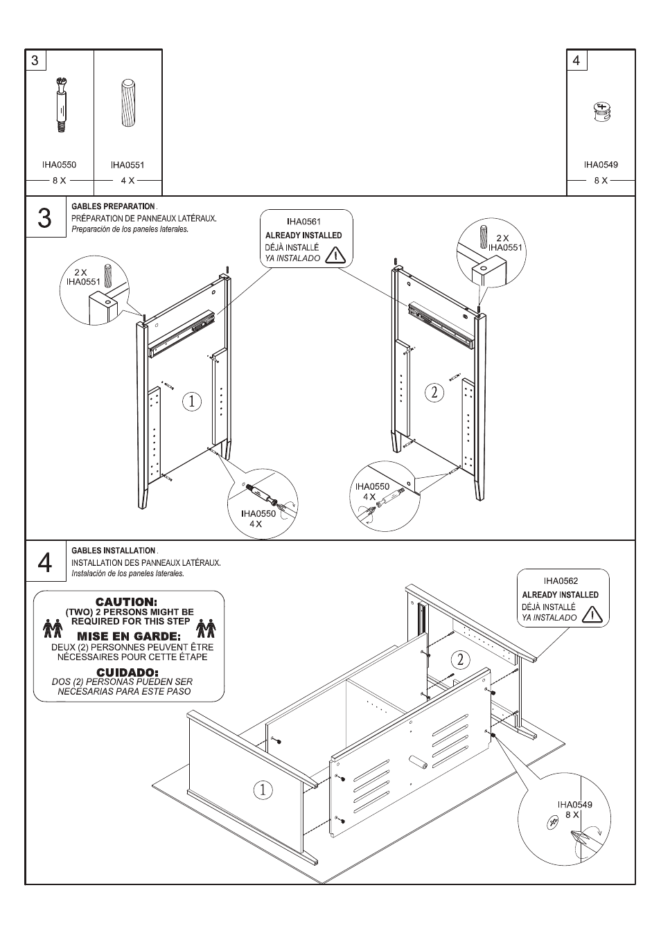 Tech Craft SHK4836E User Manual | Page 4 / 12
