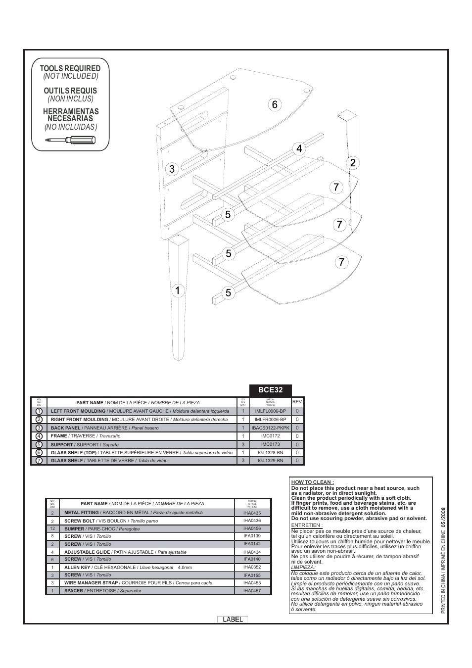 Tech Craft BCE32 User Manual | Page 2 / 6
