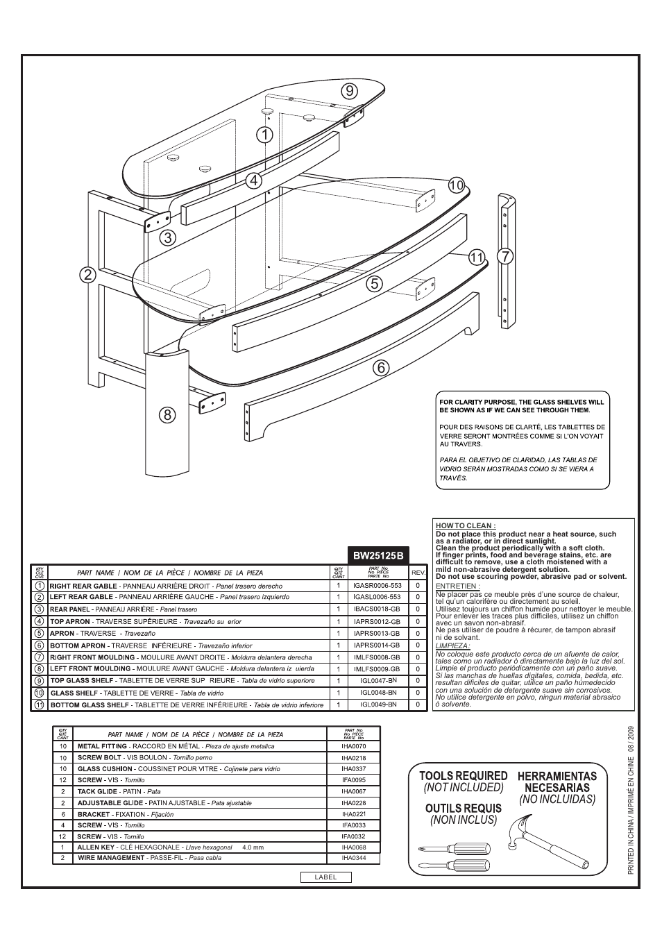 Tech Craft BW25125B User Manual | Page 2 / 5