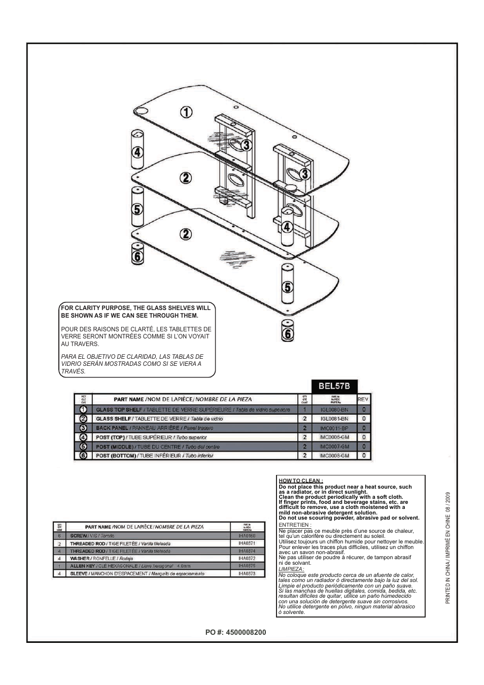 Tech Craft BEL57B User Manual | Page 2 / 5