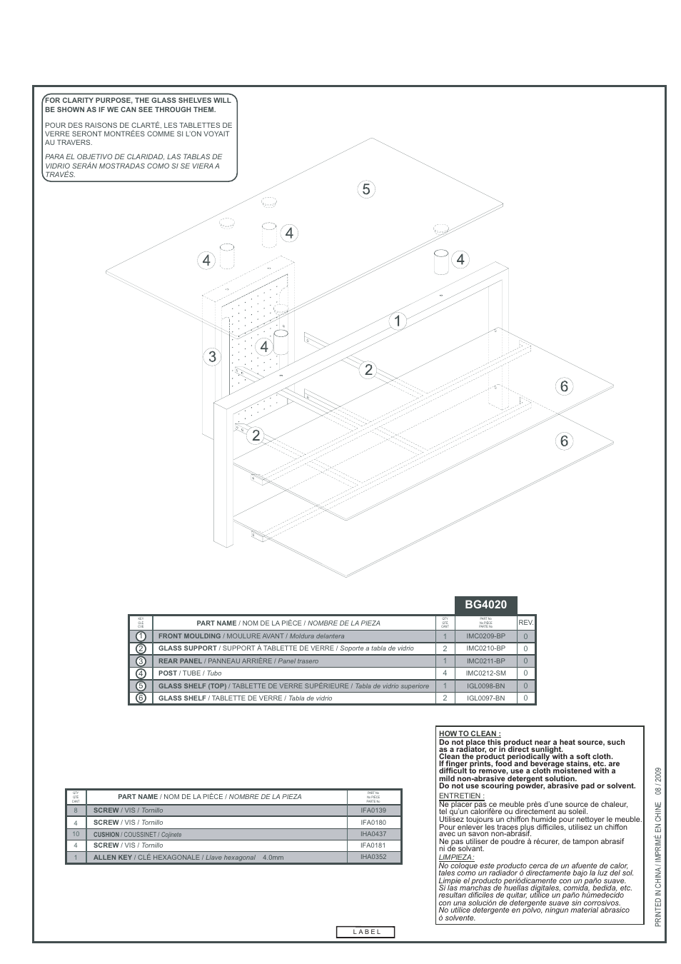Bg4020 | Tech Craft BG4020 User Manual | Page 2 / 4