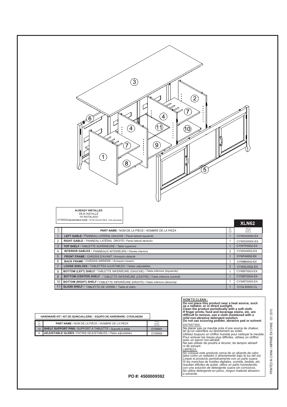 Xln62 | Tech Craft XLN62 User Manual | Page 2 / 7