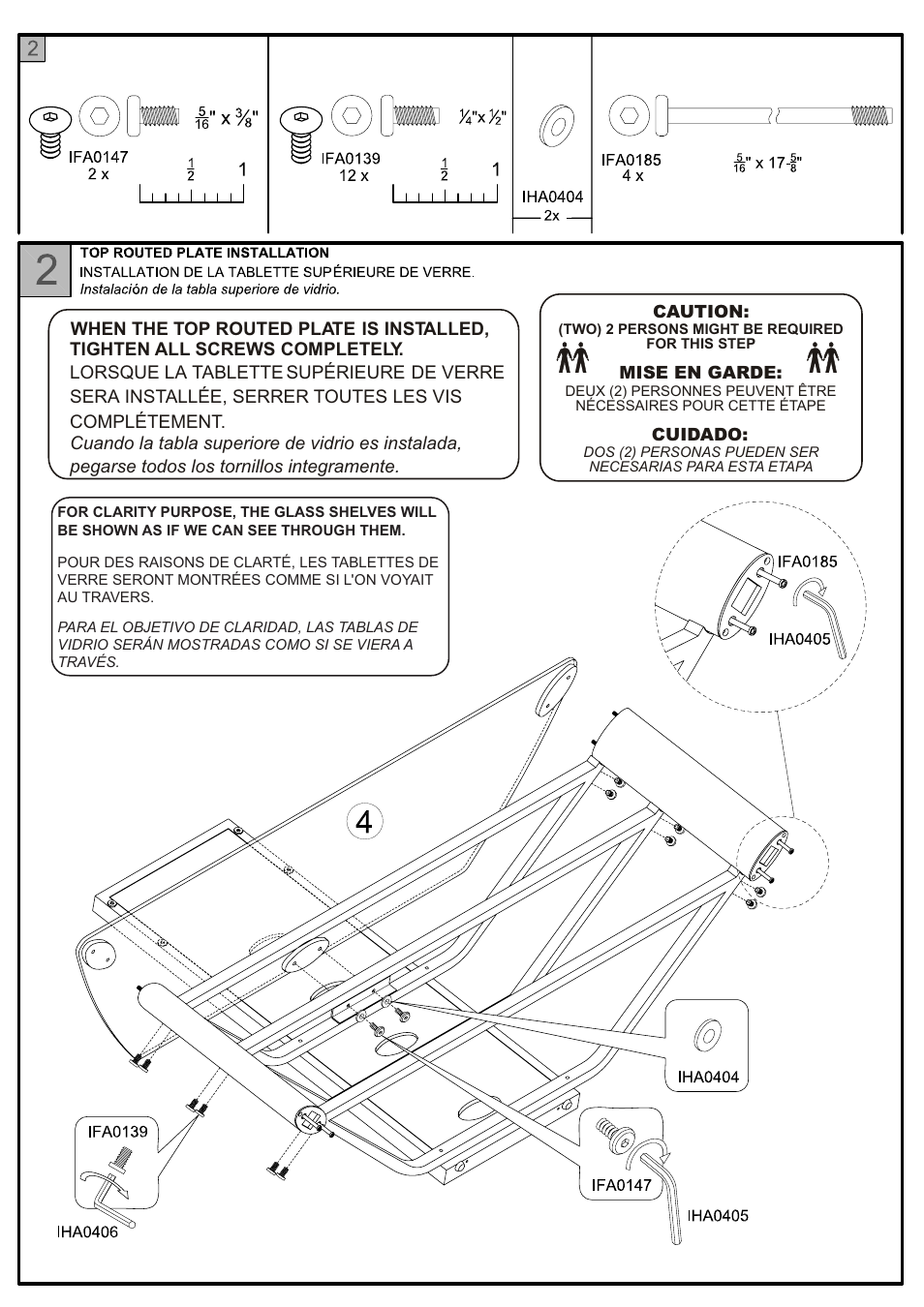 Tech Craft TRK55B User Manual | Page 4 / 7