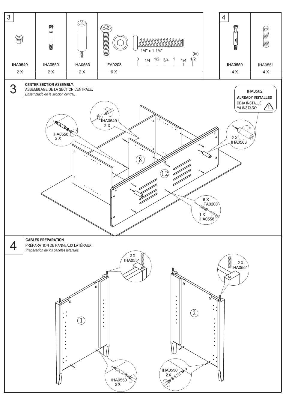 Tech Craft SHK6428E User Manual | Page 4 / 11